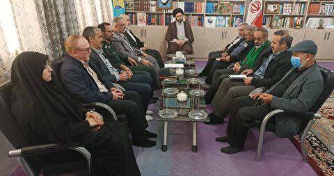 برگزاری جلسه هیئت امناء ستاد توسعه و بازسازی عتبات عالیات شهرستان سلطانیه