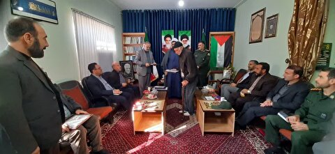 برگزاری جلسه هیئت امناء ستاد توسعه و بازسازی عتبات عالیات بخش انگوران شهرستان ماهنشان