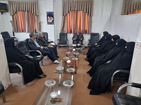 برگزاری جلسه معارفه مسئول اموربانوان ستاد شهرستان سلطانیه