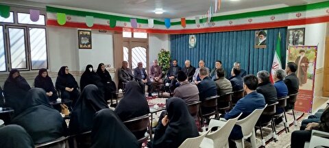 برگزاری جلسه رابطین ستاد توسعه و بازسازی عتبات عالیات شهرستان ماهنشان
