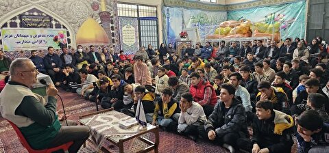 دانش آموزان زنجانی ، مهمان ستاد توسعه و بازسازی عتبات عالیات