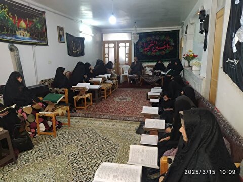 معرفی ستاد در جلسات قرآنی ماه مبارک رمضان بانوان شهر ابهر