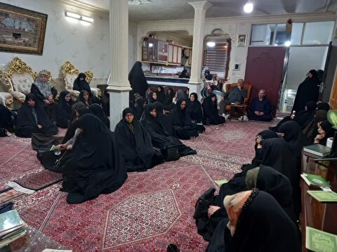 معرفی ستاد در جلسات قرآنی ماه مبارک رمضان بانوان زنجان