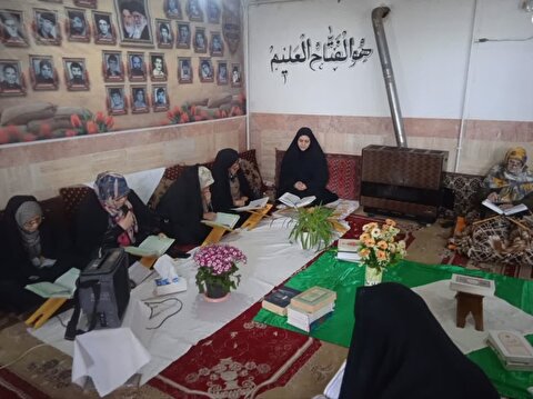 معرفی ستاد در جلسات قرآنی ماه مبارک رمضان بانوان شهر ابهر