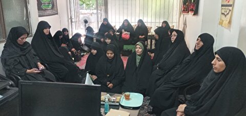 برگزاری جلسه هماهنگی ماهیانه بانوان رابط ابهر