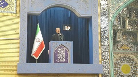 تبلیغ و شناساندن وظایف ستاد  توسعه و بازسازی عتبات عالیات در مراسم نمازجمعه چهار شهر استان