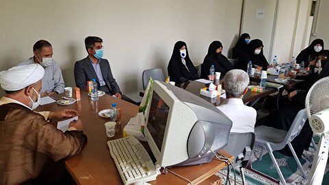 اولین جلسه هماهنگی موکب خواهران با مسئولین ستاد بازسازی عتبات عالیات شهرستان ارومیه