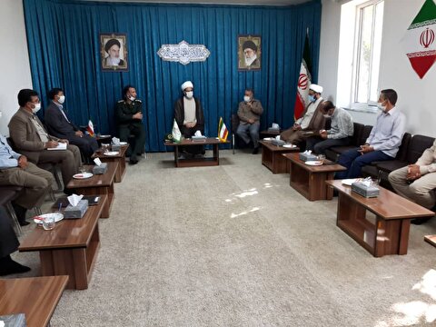 تشکیل جلسه ستاد بازسازی عتبات عالیات استان در شهرستان تکاب