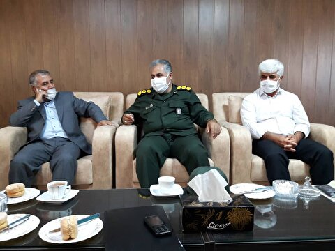 تشکیل جلسه ستاد بازسازی عتبات عالیات استان آذربایجان غربی در پلدشت