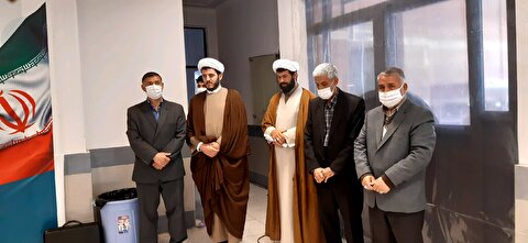 بازدید رئیس ستاد بازسازی عتبات عالیات استان آذربایجان غربی به همراه رئیس ستاد شهرستان ارومیه از گروه جهادگران فاطمی