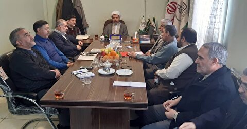 حضور هیئت نظارت و بازرسی ستاد بازسازی عتبات عالیات مرکز در آذربایجان غربی