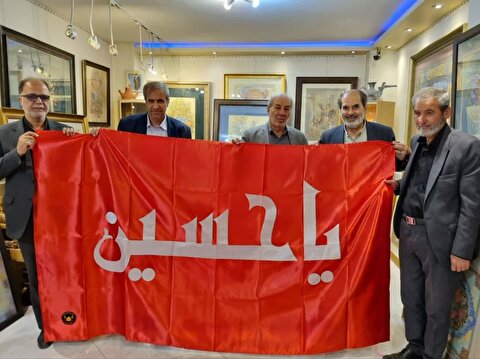 دیدار و تجلیل از هنرمند انقلابی