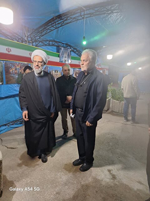 افتتاح نمایشگاه عکس فعالیتهای ستاد توسعه و بازسازی عتبات و عالیات در اولین روز سال ۱۴۰۴و شب قدر