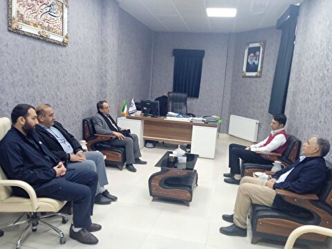 دیدار رئیس ستاد توسعه و بازسازی عتبات عالیات لرستان