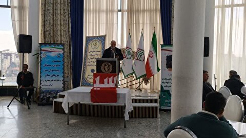 بازنشستگان نیروی انتظامی استان ، میزبان پرچم متبرک حرم مطهر امام حسین(ع)