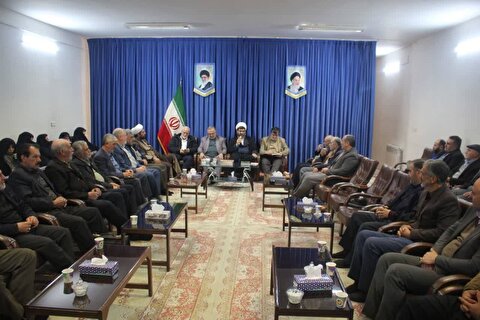 برگزاری جلسه توجیهی و آموزشی خادمان ستاد توسعه و بازسازی عتبات عالیات شهرستان ابهر