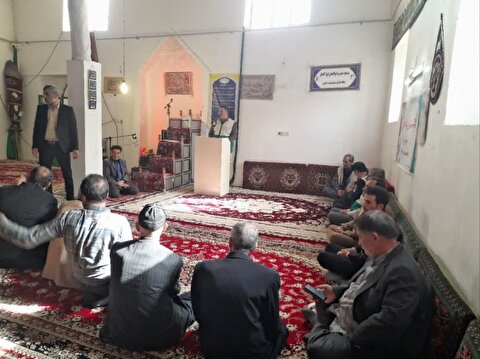 اهالی روستای آلمالو شهرستان ماهنشان ، میزبان پرچم متبرک حرم مطهر امام حسین(ع)