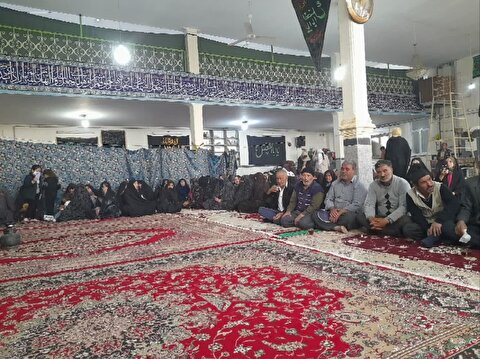اهالی روستای قره داش شهرستان ماهنشان ، میزبان پرچم متبرک حرم مطهر امام حسین(ع)
