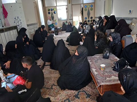 معرفی ستاد در روضه ها و جلسات مذهبی بانوان شهرستان زنجان