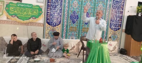 بانوان شهر ماهنشان میزبان پرچم متبرک حرم مطهر ابوالفضل(ع)