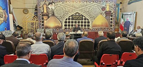 برگزاری نشست فصلی رابطین ستاد توسعه و بازسازی عتبات عالیات شهرستان زنجان