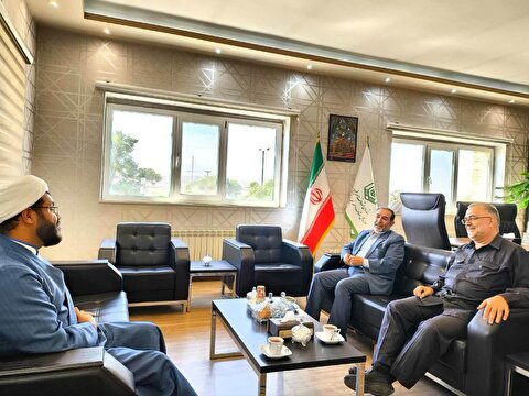 دیدار با مدیرکل اوقاف و امور خیریه استان زنجان