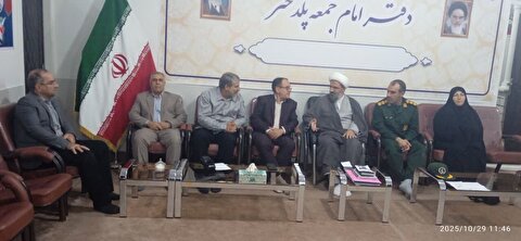 دیدار با امام جمعه شهرستان پلدختر