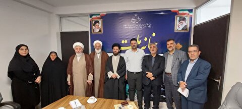 دیدار ریاست ستاد با مسئولین گرمسار