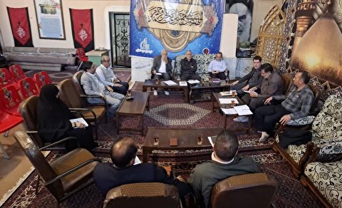 برگزاری جلسه هماهنگی مسئولین ستاد توسعه و بازسازی عتبات عالیات شهرستانهای استان