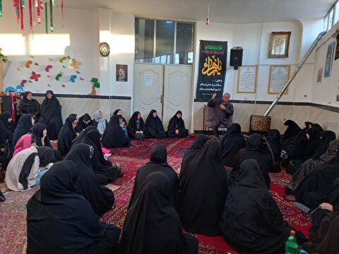 معرفی ستاد در جلسات و هیئات مذهبی بانوان زنجان