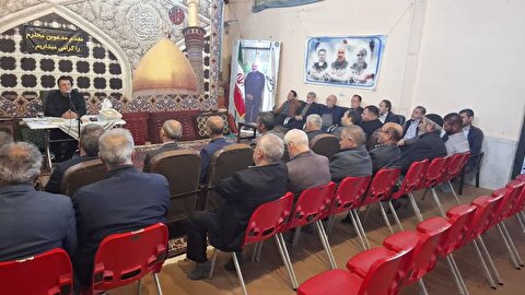 برگزاری جلسه تجلیل از خادمان موکب اربعین حضرت ابوالفضل(ع) زنجان