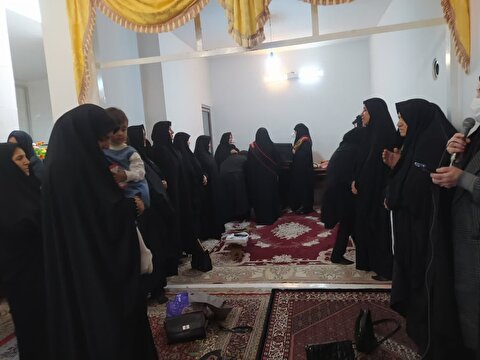 معرفی ستاد در جلسات و هیئات مذهبی بانوان شهر زنجان