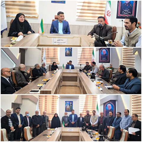 همکاری فرهنگیان و دانش آموزان شاهرودی برای توسعه و بازسازی عتبات عالیات