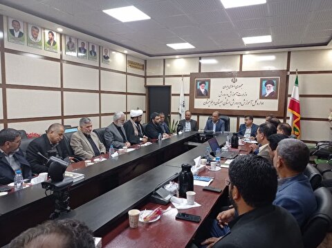 نشست هم اندیشی ستاد توسعه وبازسازی عتبات عالیات استان سیستان و بلوچستان با مدیر کل محترم آموزش و پرورش استان