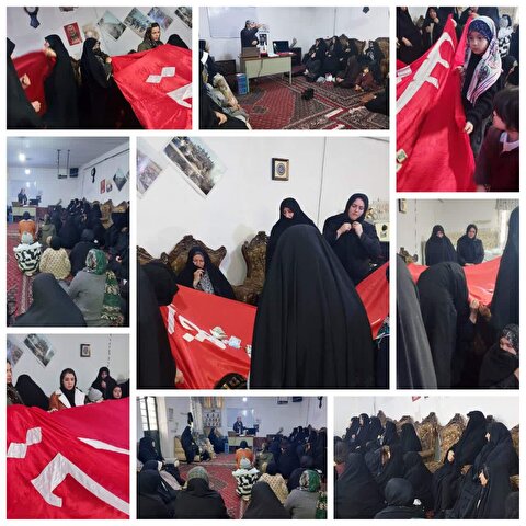 جلسه هماهنگی افتتاح هفتمین کارگاه قالیبافی ستاد توسعه و بازسازی عتبات عالیات شهرستان نقده در روستای کهل