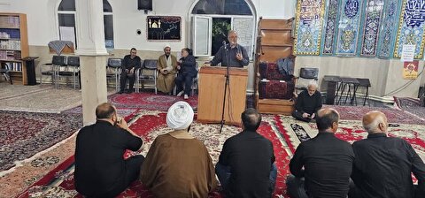 حضور خادمان ستاد در مراسمات عزاداری روستاهای شهرستان سلطانیه