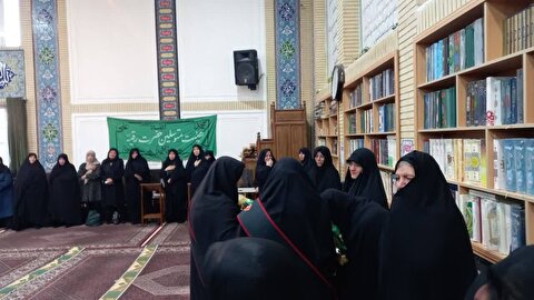 معرفی ستاد در روضه ها و جلسات مذهبی بانوان شهر زنجان