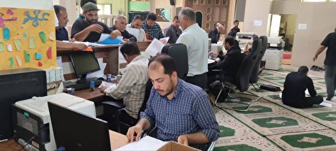 روان سازی صدور مجوز خروج بار مواکب اربعین حسینی در پایانه شلمچه