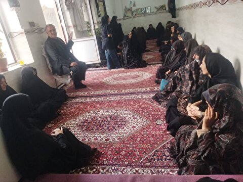 معرفی ستاد در روضه ها و هیئات مذهبی بانوان روستاهای شهرستان زنجان