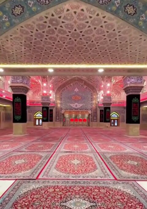 تیزر دعوت به مشارکت در تأمین کاشی صحن حضرت زینب کبری سلام الله علیها