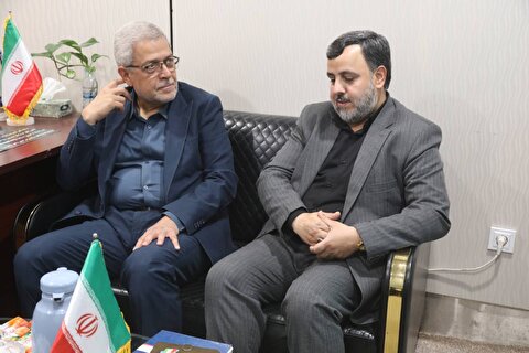 بازدید رئیس ستاد توسعه و بازسازی عتبات از دفتر ستاد در ترمینال سلام شهر فرودگاهی امام خمینی (ره)