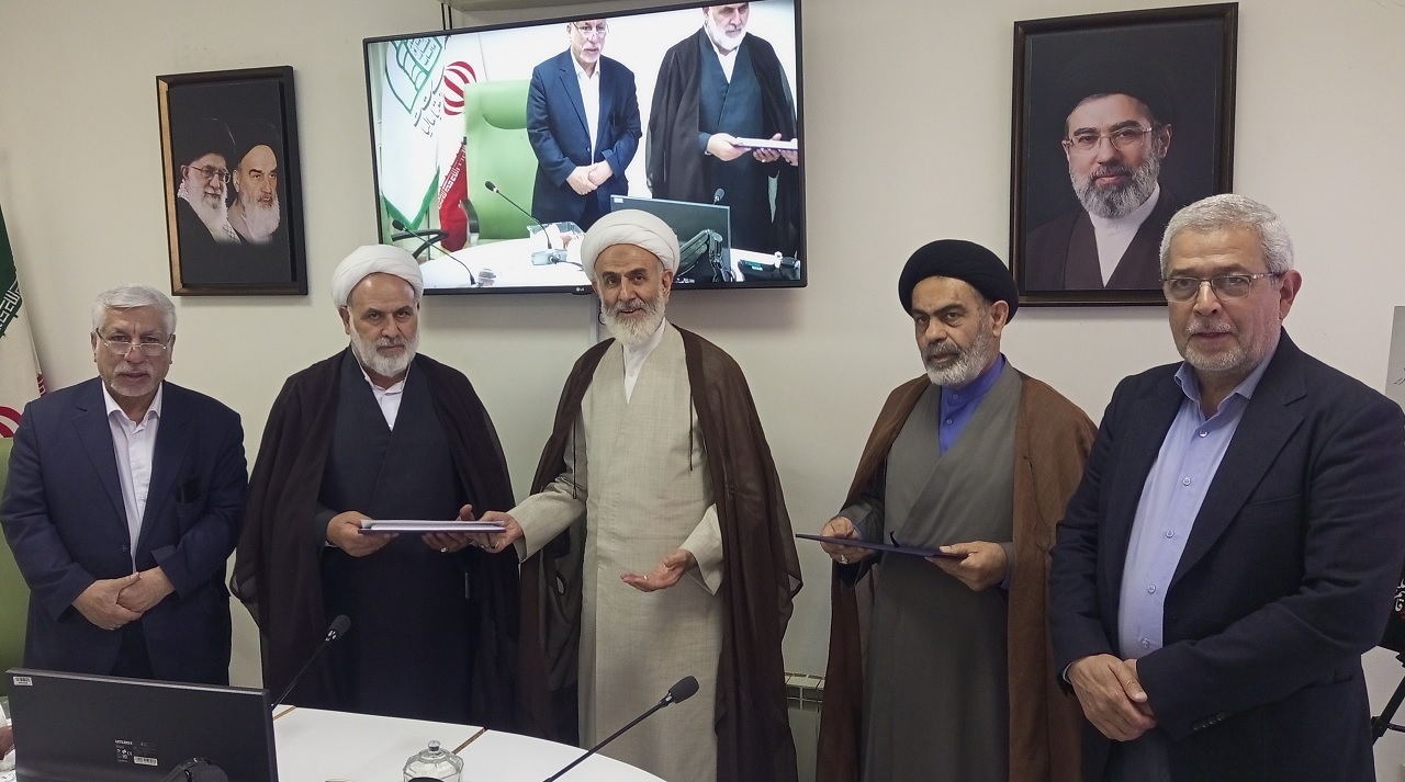 معارفه مسئول دفتر نمایندگی ولی فقیه در ستاد توسعه و بازسازی عتبات